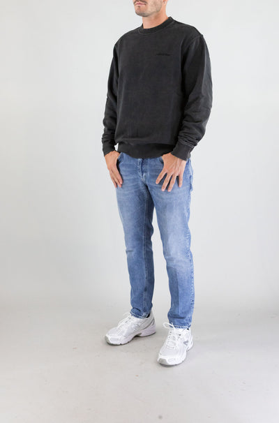 Felpa Dickies Black da Uomo dk0a864hblk1