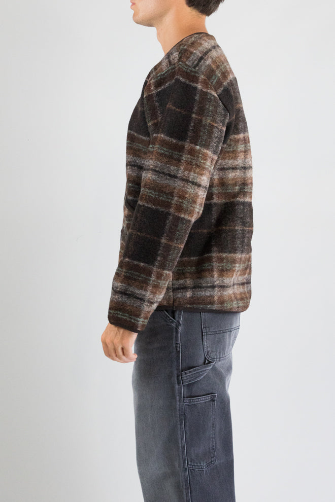 Giubbotto Universal Work Brown da Uomo 35659 pino wool military liner
