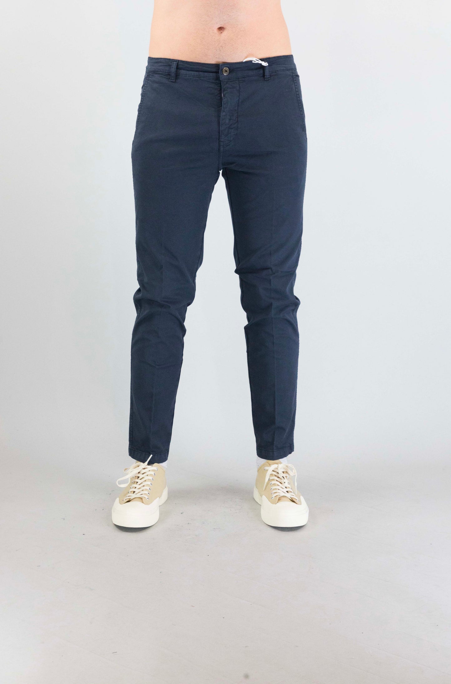 Pantalone Roy Roger’S Blue Navy da Uomo rru90319c9250112 c0005 gab elast