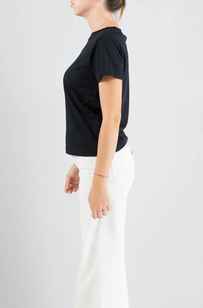 T-Shirt Pinko Nero da Donna basico