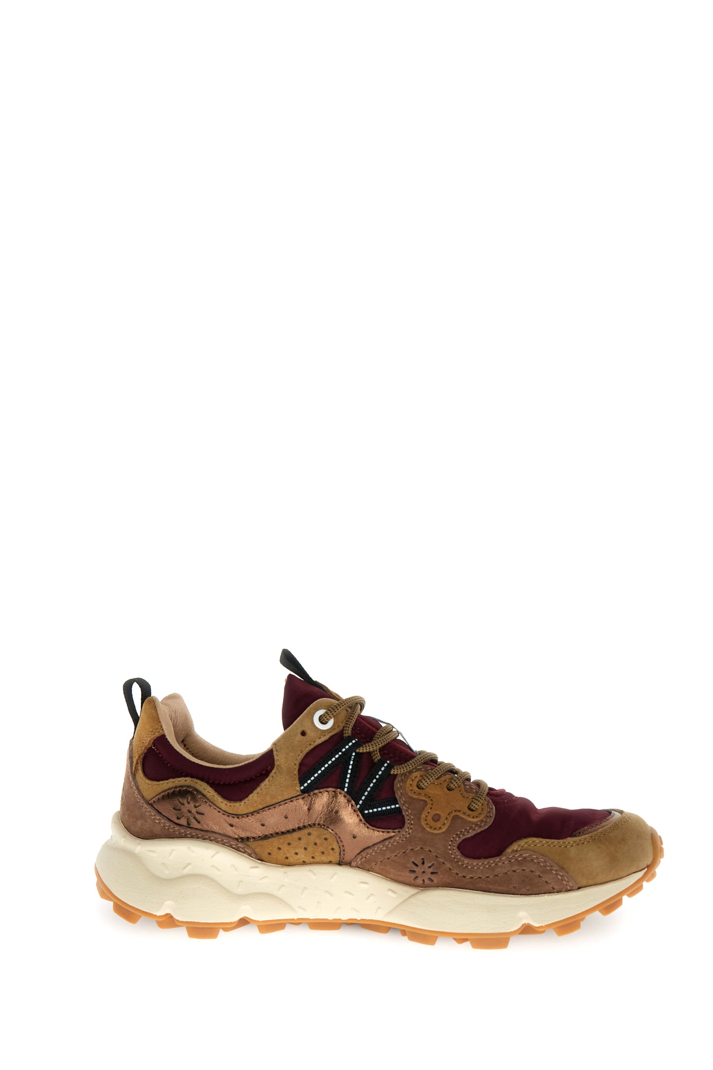 Scarpa Flower Mountain Oak Bordeaux Bronze da Donna 2017818 2d43 yamano 3 suede nylon laminated
