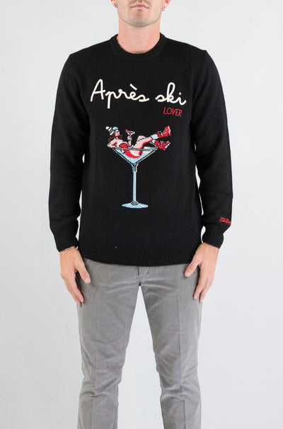 Maglia Mc2 Saint Barth Apres Girl Glass da Uomo heron