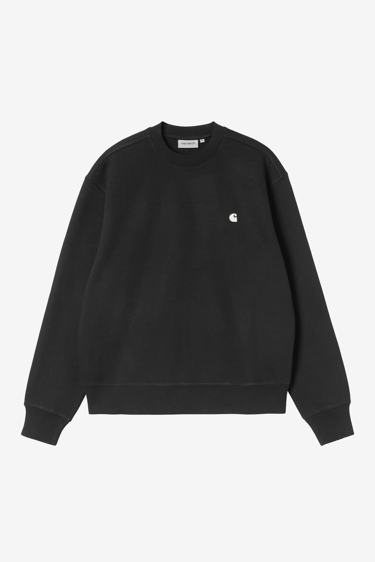 Felpa Carhartt Wip Black Wax da Uomo i037099 mack