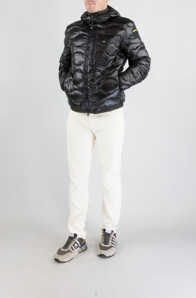 Giubbotto Blauer Nero da Uomo 25wbluc03074 006355 wave