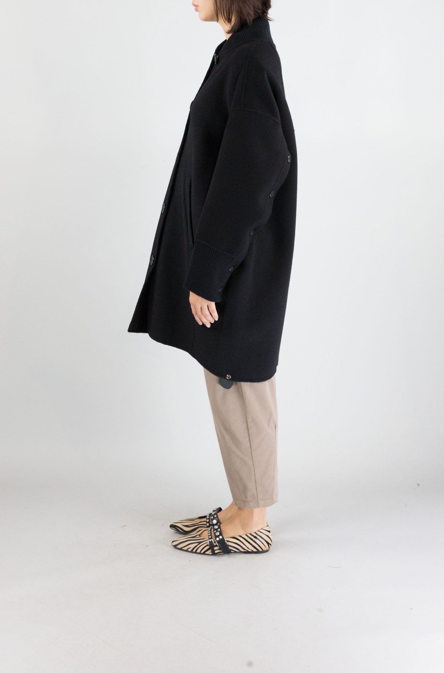 Cappotto Pinko Nero da Donna certosa