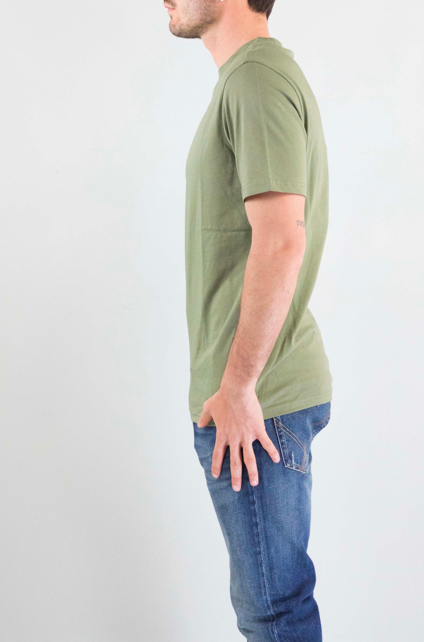 T-Shirt Kway V15 Green Lichen da Uomo k7125uw odom