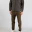 Felpa Snow Peak Dark Brown da Uomo water repellent