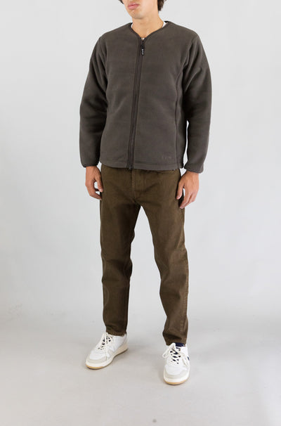 Felpa Snow Peak Dark Brown da Uomo water repellent
