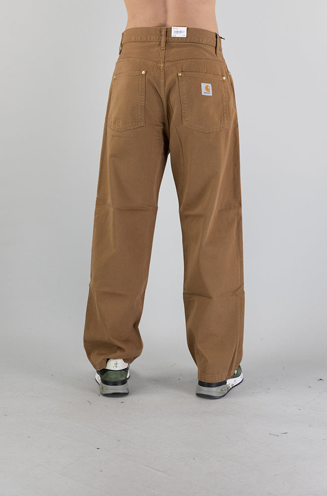 Pantalone Carhartt Wip Brown da Uomo I032110