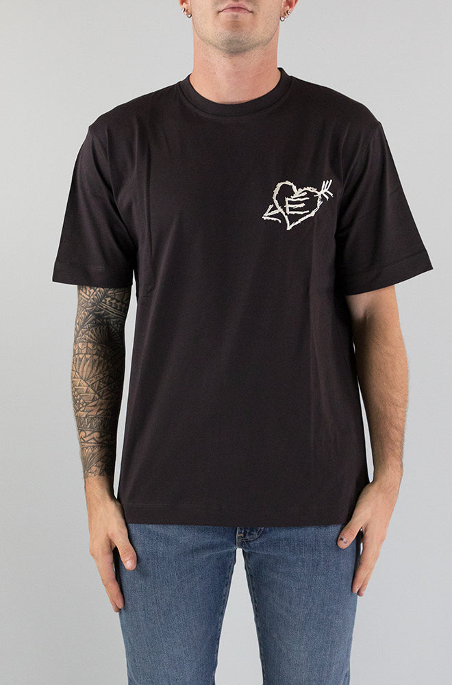 T-Shirt Etudes Dk  Brown da Uomo 108A00770