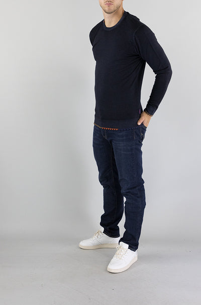 Maglia Bob Buio da Uomo LEITH