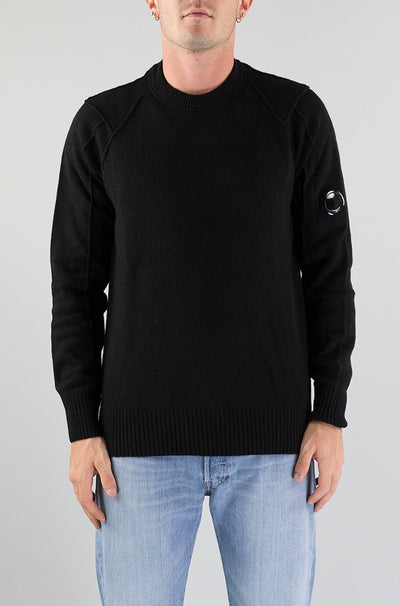 Maglia Cp Company Black da Uomo MKN087A 005504A