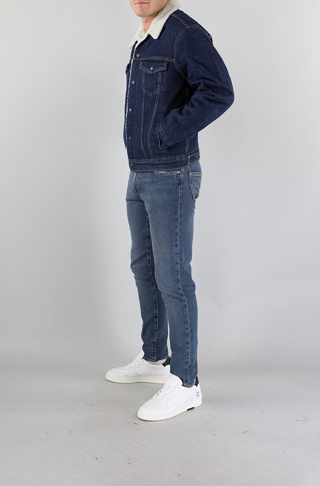 Giubbotto jeans clearance uomo levis