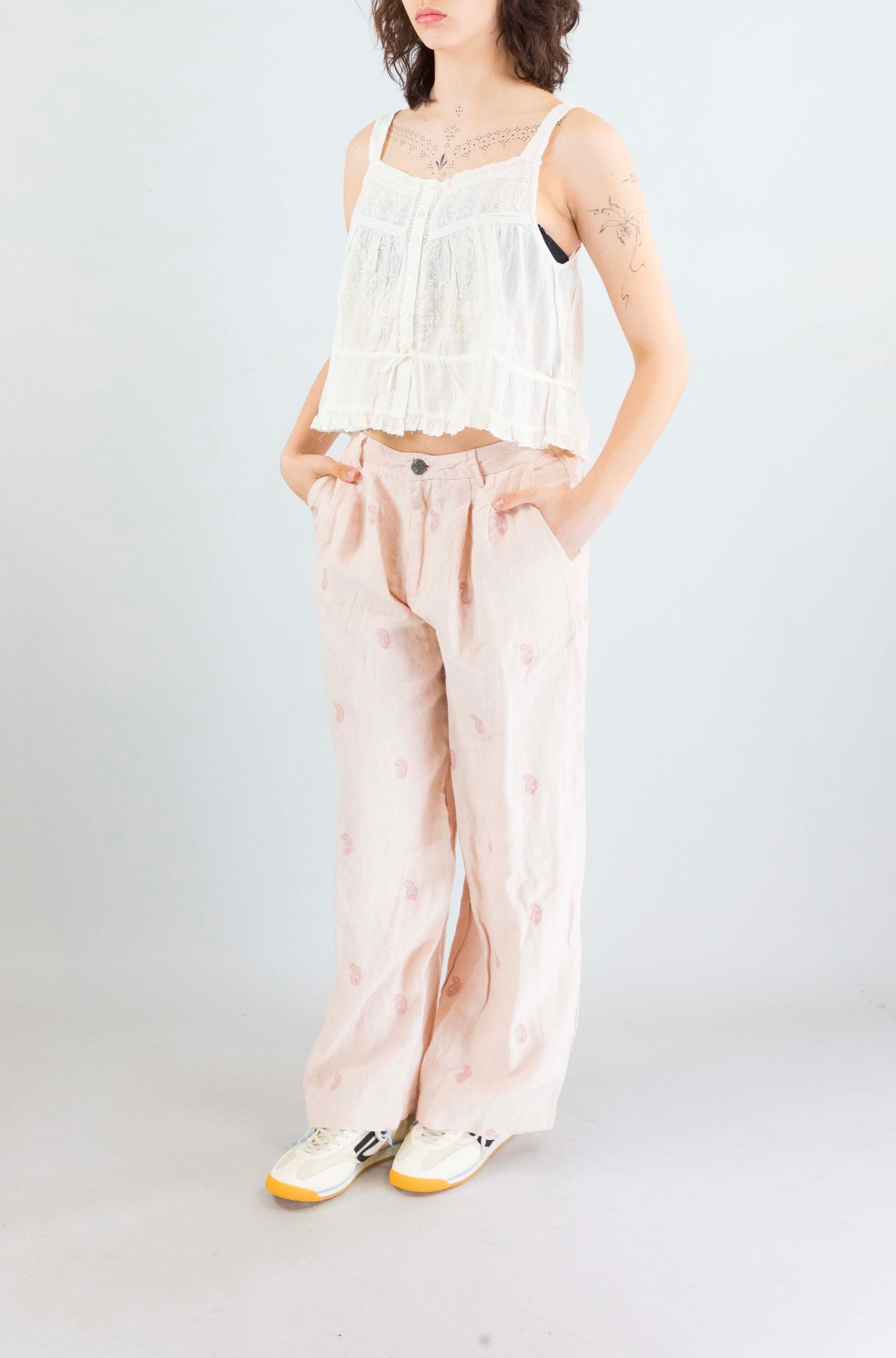 Top Maison Hotel Coquillage da Donna vintage lace constanza