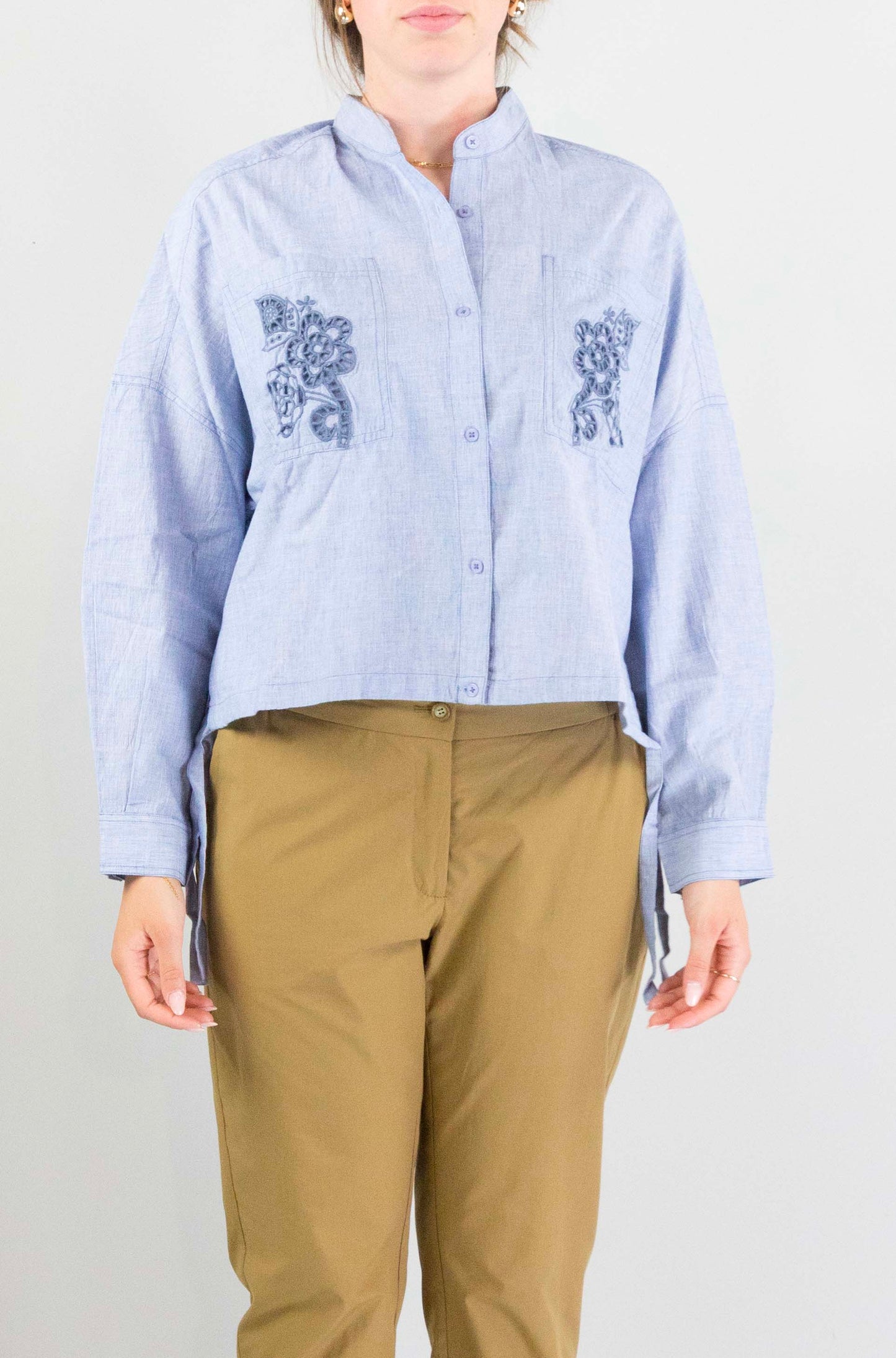 Camicia Louizon Bleu da Donna joudor
