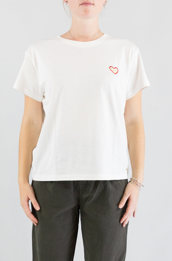 T-Shirt Des Petits Hauts Ecru da Donna ilian