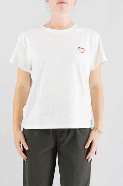 T-Shirt Des Petits Hauts Ecru da Donna ilian