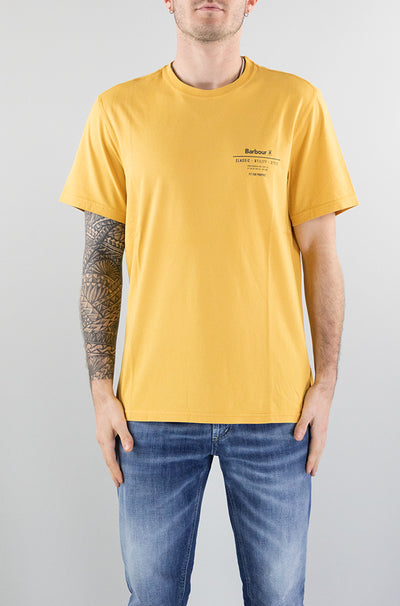 T-Shirt Barbour Ye33 da Uomo mts1269