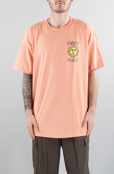 T-Shirt Obey Citrus da Uomo obey illumination