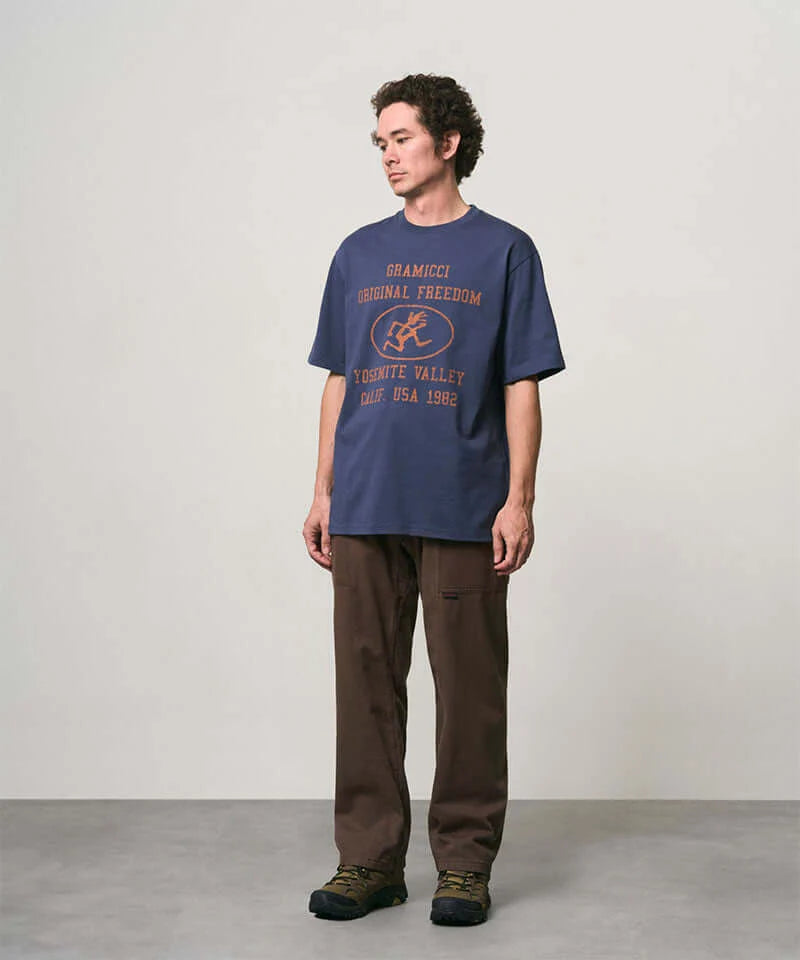 T-Shirt Gramicci Navy da Uomo g6fm t085