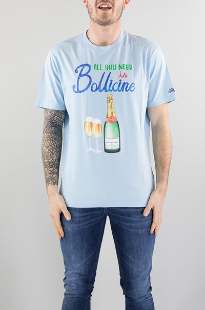 T-Shirt Mc2 Saint Barth 31 da Uomo ALL NEED BOLLICINE
