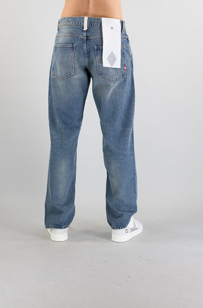 Jeans Amish Real Weared da Uomo amu001d4352755