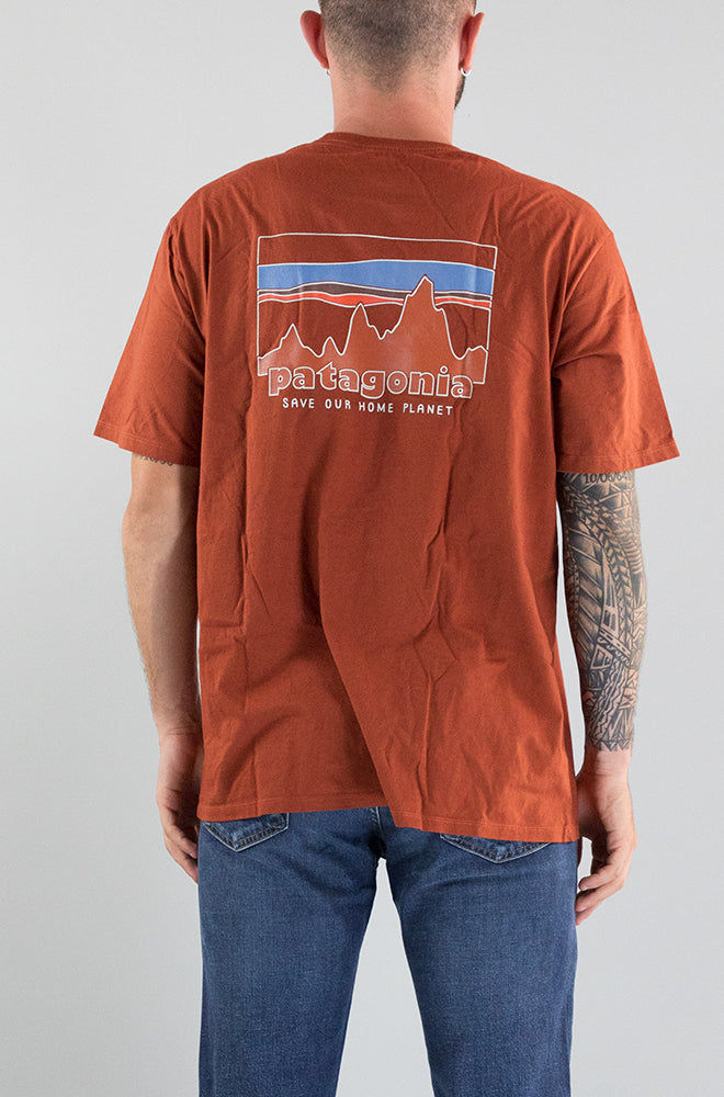 T-Shirt Patagonia Burr da Uomo 37534