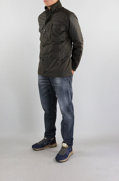 Giubbotto Barbour Ol71 da Uomo mwx0020 sapper