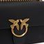 Borsa Pinko Nero Gold da Donna love one classic dc vitello seta