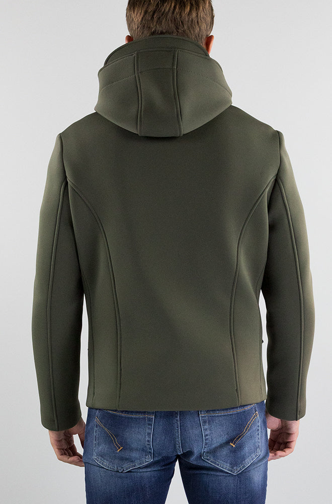 Giubbotto Bob Militare da Uomo a25hood3 t382