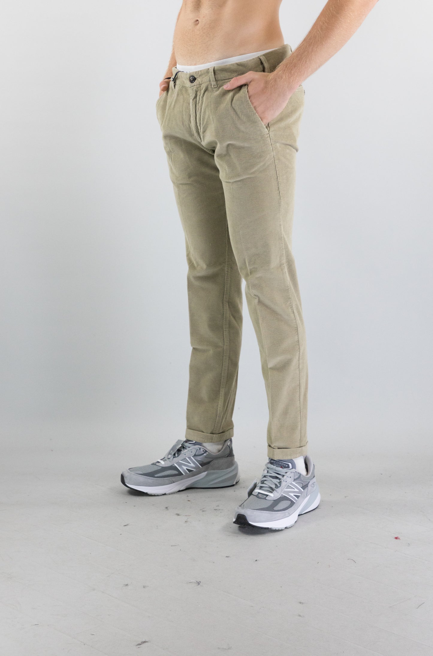 Pantalone 40weft Beige Oxford  lenny 1985 56583