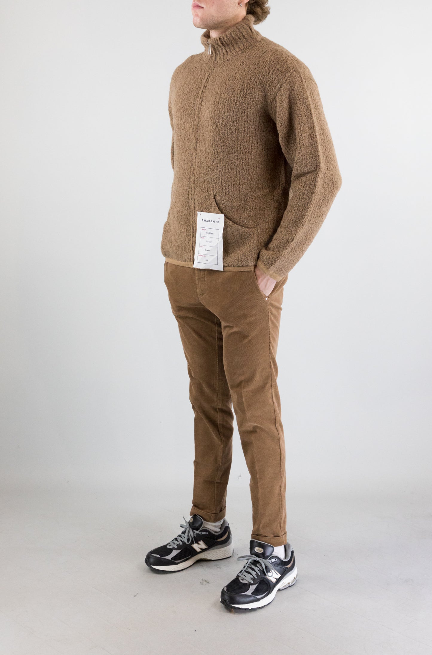 Maglia Amaranto Camel da Uomo b9s0049