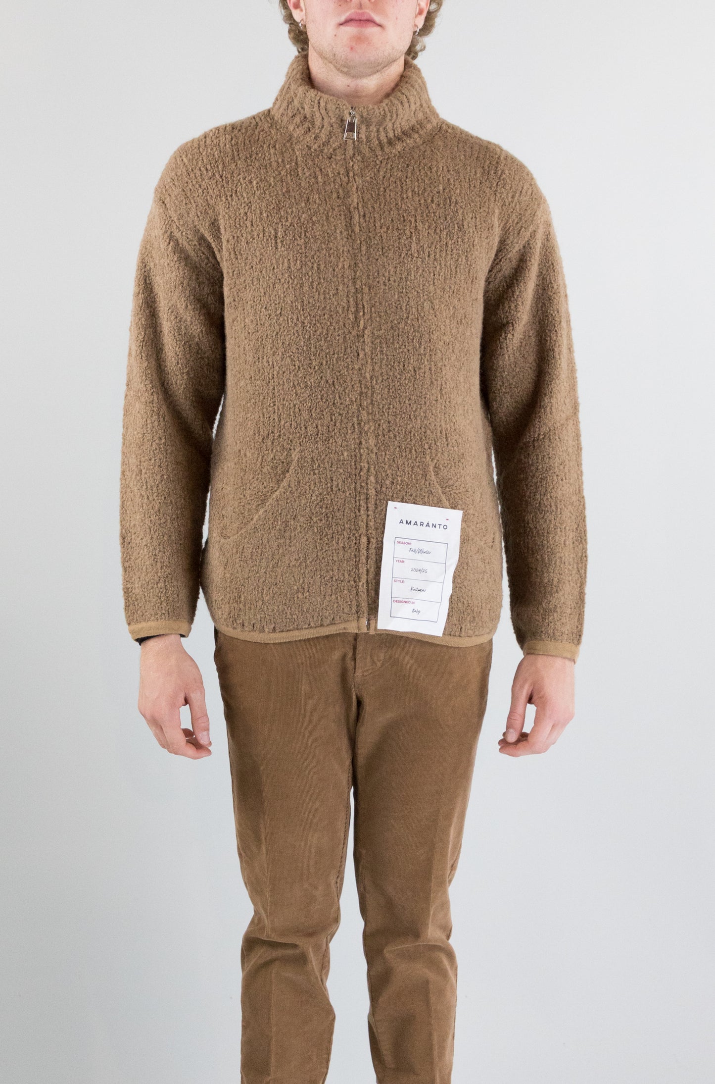 Maglia Amaranto Camel da Uomo b9s0049