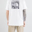 T-Shirt The North Face White da Uomo ss box nse celebration
