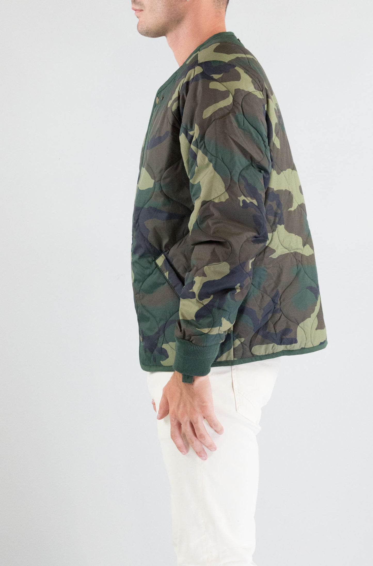 Giubbotto Alpha Industries Camo da Uomo f258132 studio liner
