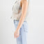 Gilet Pinko Grigio da Donna fisarmonica