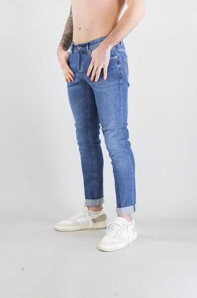 Jeans Dondup Blu da Uomo up232 dsh365u iq3 du 800 george
