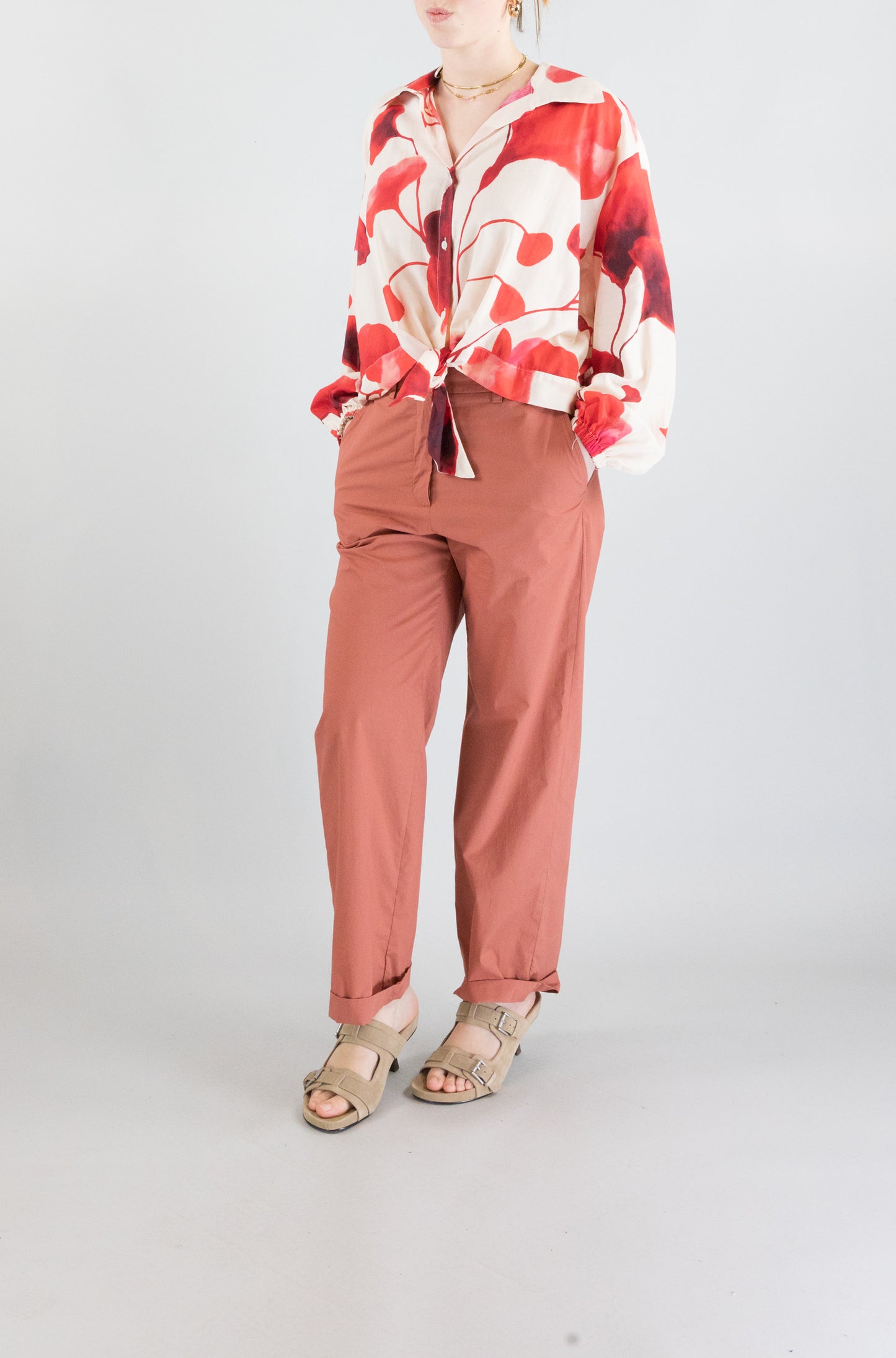 Top Solotre Papavero da Donna M1D0101