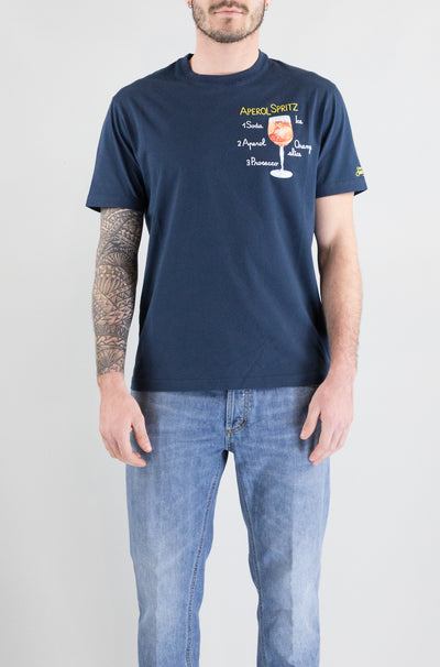 T-Shirt Mc2 Saint Barth 02702h Spritz 61 da Uomo t-shirt man