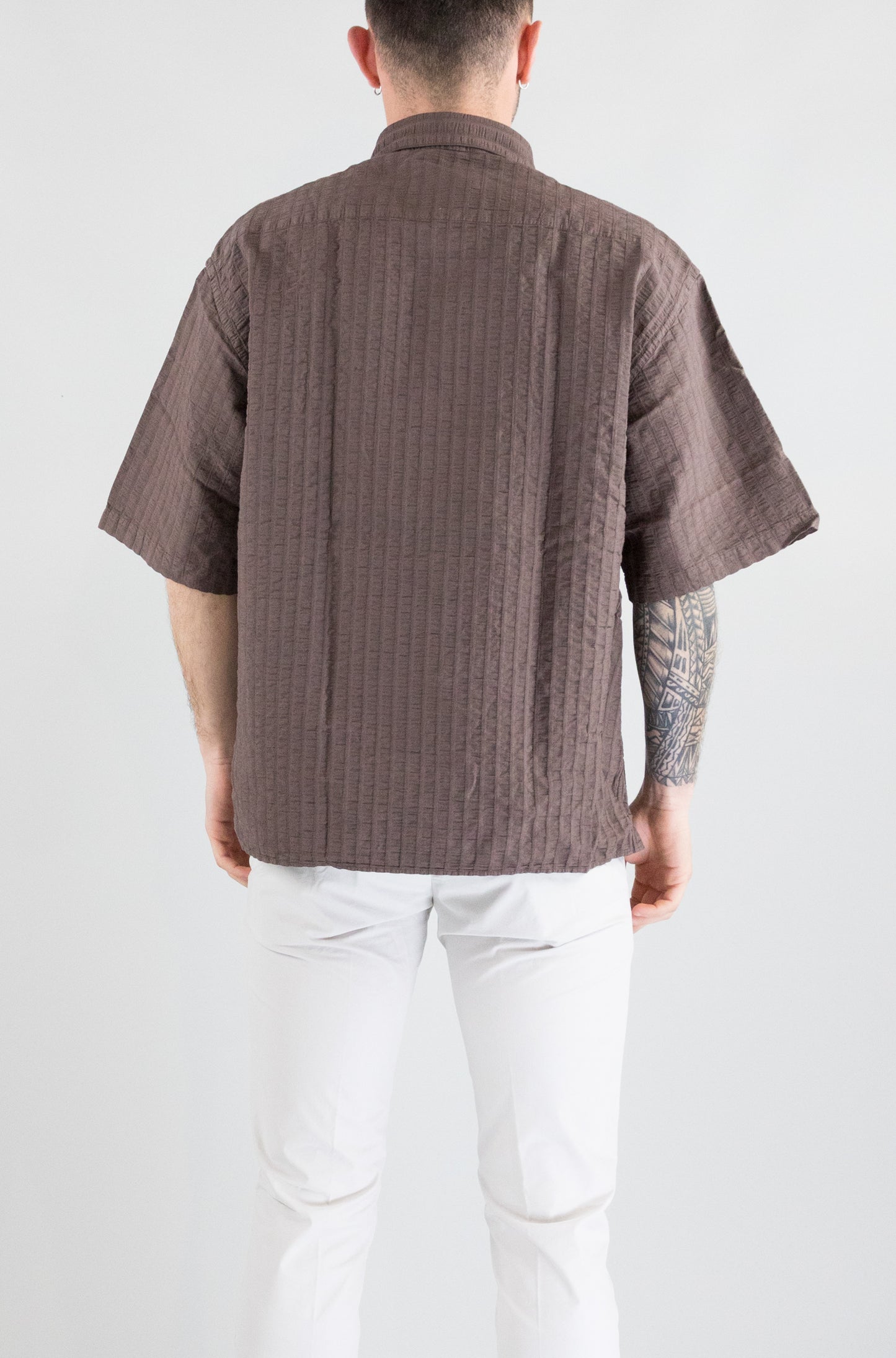 Camicia  Costumein Marrone da Uomo y06 eric bogota