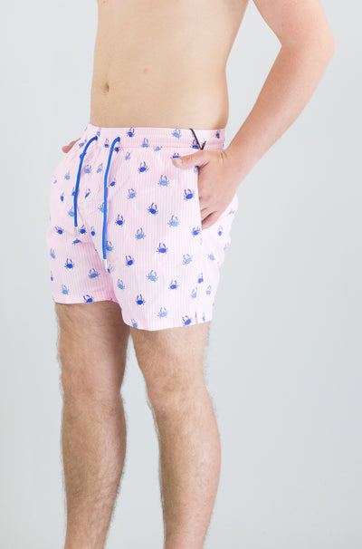 Costume Mc2 Saint Barth Crabs Stripes da Uomo comfort light