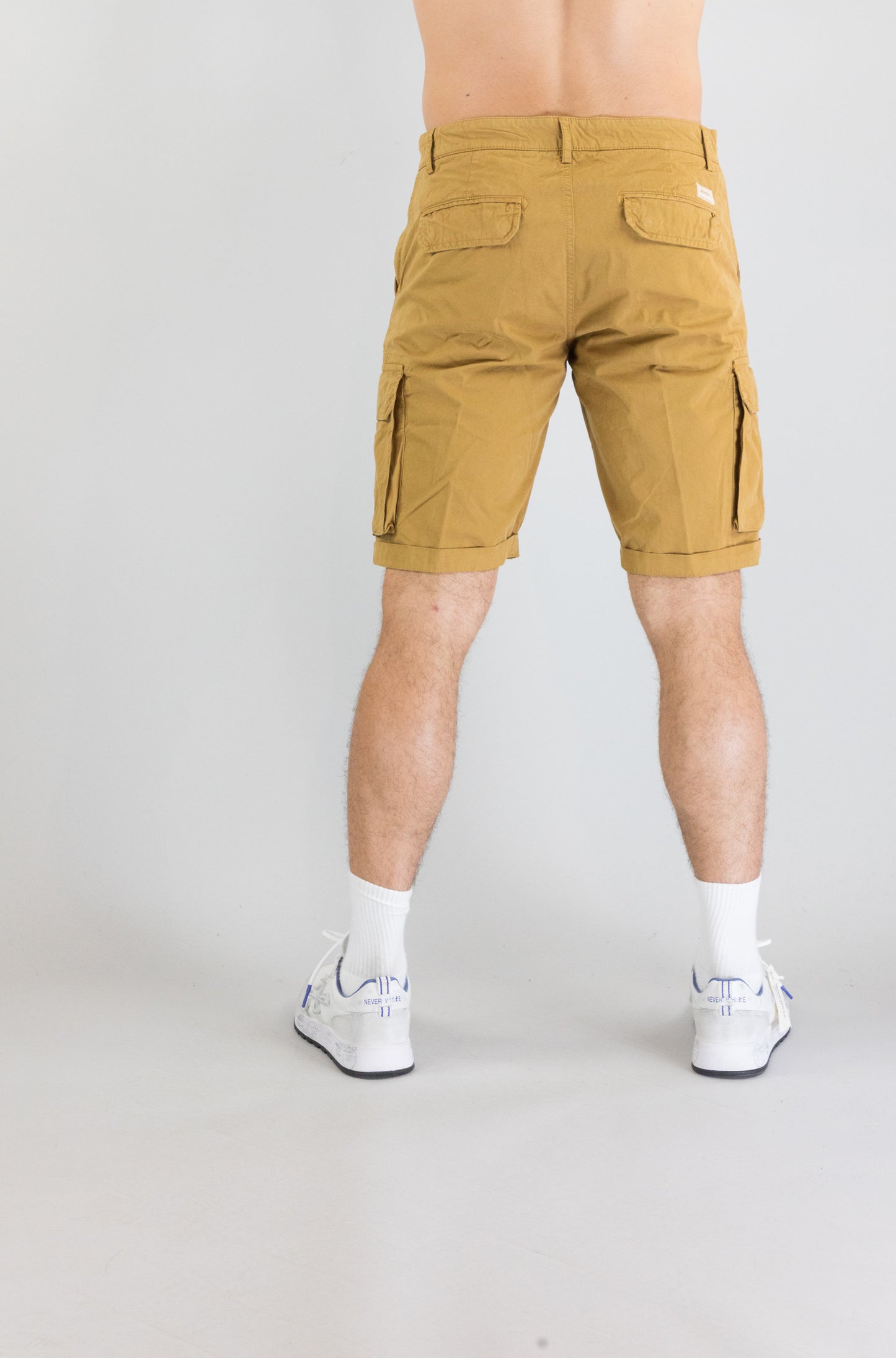 Pantalone 40weft W1101 Kaki da Uomo nick 2122