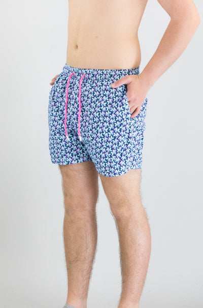 Costume Mc2 Saint Barth Silk Fish da Uomo comfort light