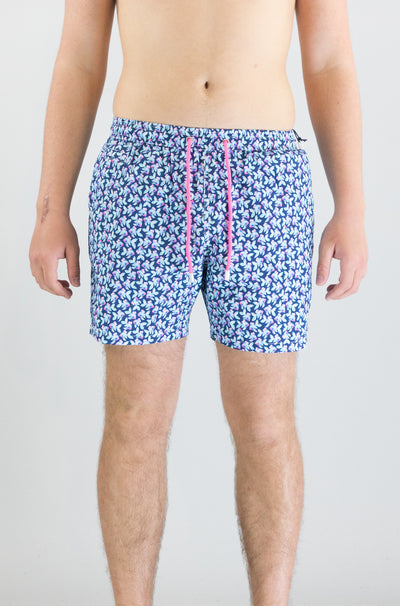 Costume Mc2 Saint Barth Silk Fish da Uomo comfort light