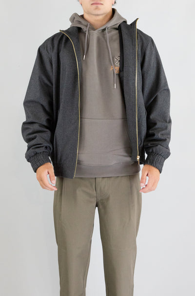 Giubbotto Drole De Monsieur Grey da Uomo trackjacket flanelle jt234 wv008