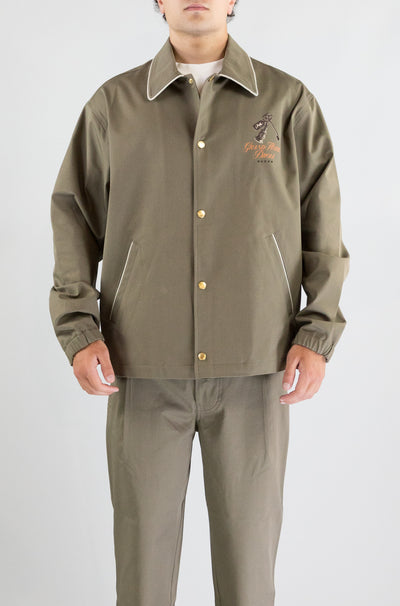 Giubbotto Drole De Monsieur Taupe da Uomo veste grand hptel jt235 co214