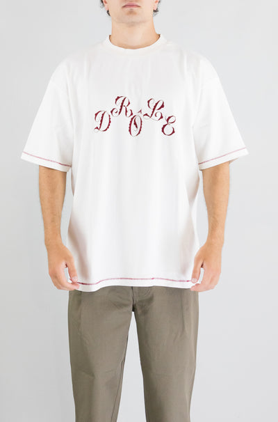 T-Shirt Drole De Monsieur White da Uomo drole ts264 co002