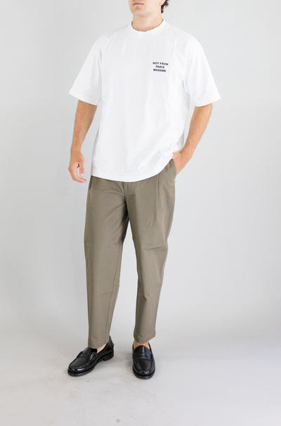 T-Shirt Drole De Monsieur White da Uomo t-shirt slogan jt183