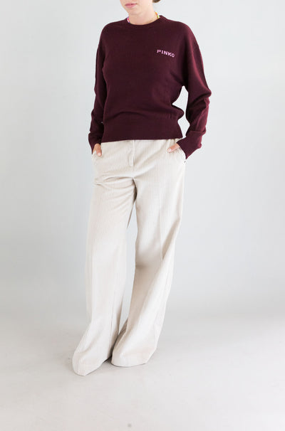 Maglia Pinko Vino Rosa da Donna martinica