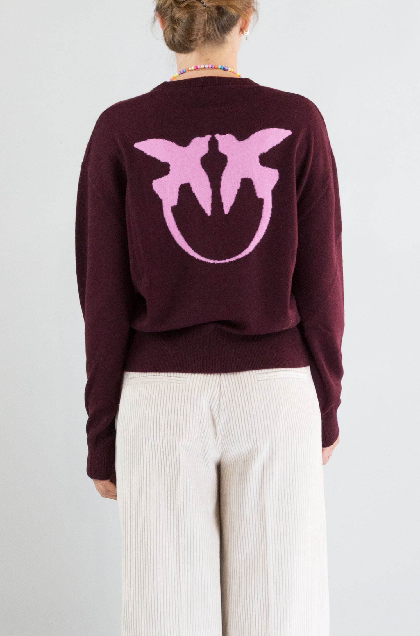 Maglia Pinko Vino Rosa da Donna martinica